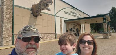 Fossils are always good and Avery is a dinosaur enthusiast.  That said, I had to hold my tongue a little in this place. 