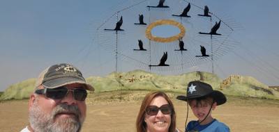 The Enchanted Highway was without a doubt the biggest surprise excursion this trip.  I'm glad we didn't ignore the signs