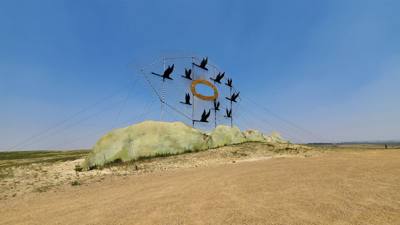 The Enchanted Highway was without a doubt the biggest surprise excursion this trip.  I'm glad we didn't ignore the signs