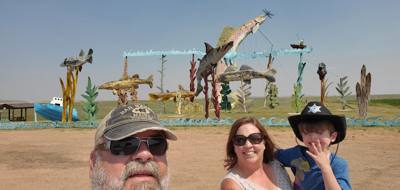 The Enchanted Highway was without a doubt the biggest surprise excursion this trip.  I'm glad we didn't ignore the signs