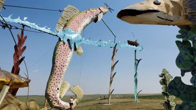The Enchanted Highway was without a doubt the biggest surprise excursion this trip.  I'm glad we didn't ignore the signs