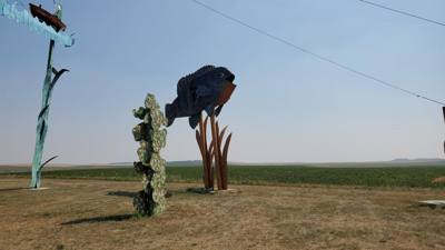 The Enchanted Highway was without a doubt the biggest surprise excursion this trip.  I'm glad we didn't ignore the signs