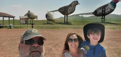 The Enchanted Highway was without a doubt the biggest surprise excursion this trip.  I'm glad we didn't ignore the signs