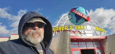 First stop on the way to Chicago... World's Largest Truck Stop!