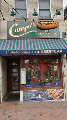 First stop on the Philly cheese steak train.