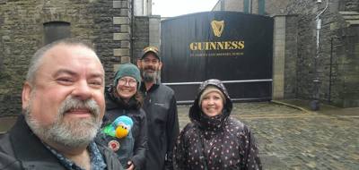 Took a tour of the Guinness Storehouse.  Free beer what?