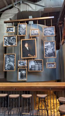 Took a tour of the Jameson distillery today.  We loved the tour and our guide Wesley was so entertaining! Grabbed a coup