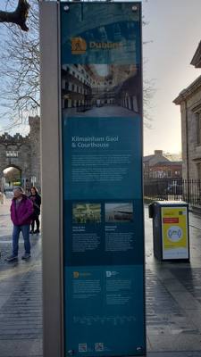 The Kilmainham Gaol was our first stop for the day. Opened in 1796 and was in service for the County of Dublin until 192