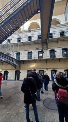 The Kilmainham Gaol was our first stop for the day. Opened in 1796 and was in service for the County of Dublin until 192
