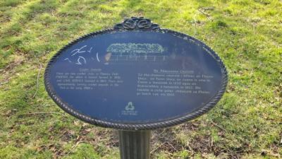 Phoenix Park is the largest gated park in a European capital. So of course…we had to go there!

They had deer, lots of b