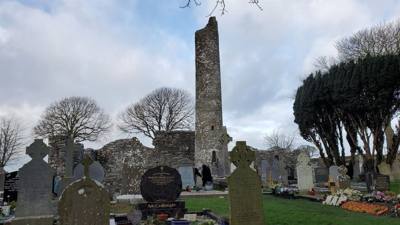 Interesting stop on the way to Belfast today.  A Monastic site.  Learned something new about the Celtic Cross.  Apparent