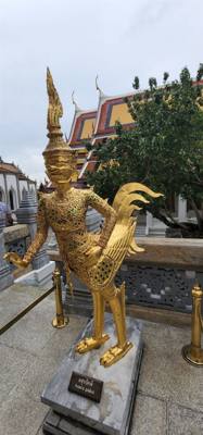 This is part 1 of our Grand Palace and Temple of the Emerald Buddha tour.  Beautiful, ornate and overwhelming.  There wa