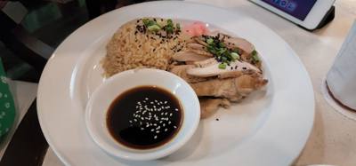 Lunch today was a work of art.  Almost didn't want to ruin it by eating it.  Unusual flavor.  Not my thing but hey I exp