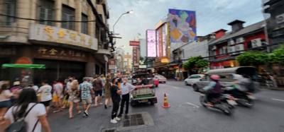 After the trip by boat in the canal was the trip by tuk tuk.  Cars and motorcycles get so close lol.  Keep your arms ins