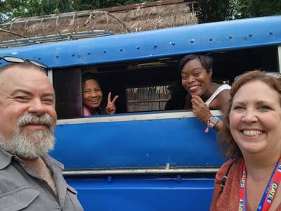 Got to experience the Padong people of Thailand this afternoon.  Also known as the Long Neck Karan people.  Our tour gui