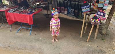 Got to experience the Padong people of Thailand this afternoon.  Also known as the Long Neck Karan people.  Our tour gui