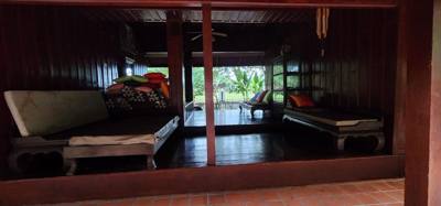 Last nights sleeping venue was pretty nice. The beds were a little stiff and the air conditioner only got down to 77 de