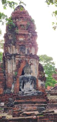 Last Temple for the day.  Same with the last one this one was ravaged by war.  A head removed from one of the Buddha's w