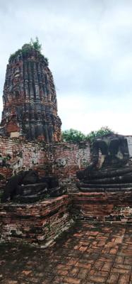 Last Temple for the day.  Same with the last one this one was ravaged by war.  A head removed from one of the Buddha's w