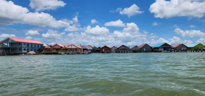 Second stop on the Phuket Island hopping tour was Koh Panyee village.  We got off of our larger boat for a smaller more 