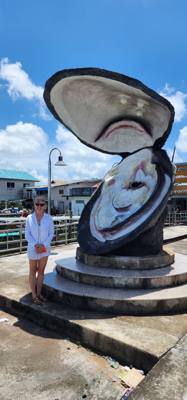 Second stop on the Phuket Island hopping tour was Koh Panyee village.  We got off of our larger boat for a smaller more 