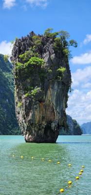 This is what I've been waiting for.  I've wanted to shoot photos of this island and that rock pillar in the ocean for a 