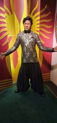A trip through the wax museum was included with our entry fee for the aquarium.  Some were good.  Others not so much.  B