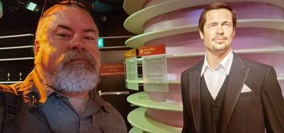 A trip through the wax museum was included with our entry fee for the aquarium.  Some were good.  Others not so much.  B