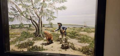 Fort Screven was pretty short.  Lots of printed info and some decent items.  Included with the tour of the Tybee Lightho