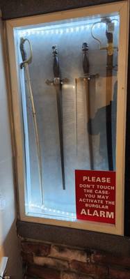 Fort Screven was pretty short.  Lots of printed info and some decent items.  Included with the tour of the Tybee Lightho