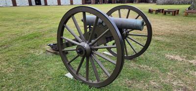 Ft Pulaski is definitely a two parter.  Pretty big.  Way larger than old Ft Jackson down the road and more modern. Lots 