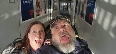 Holy smokes that was intense!  We landed in Minneapolis and had to run directly to the gate to get to the flight to Pari