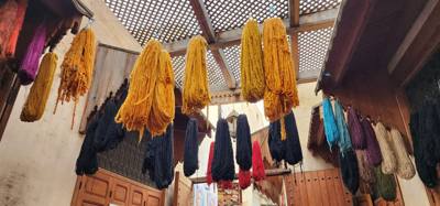 Shopping and lunch in the Fes Medina market.  Super crowded.  A few high pressure sales folks.  Lots to look at. Julie a