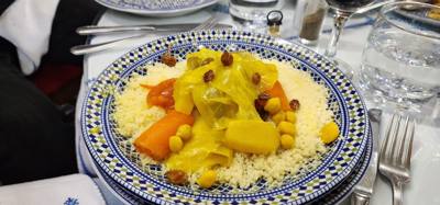 Shopping and lunch in the Fes Medina market.  Super crowded.  A few high pressure sales folks.  Lots to look at. Julie a
