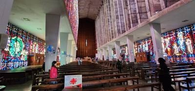 Catholic cathedral in Casablanca.