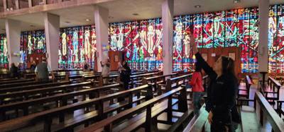 Catholic cathedral in Casablanca.