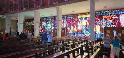 Catholic cathedral in Casablanca.