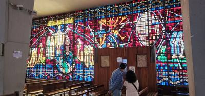 Catholic cathedral in Casablanca.