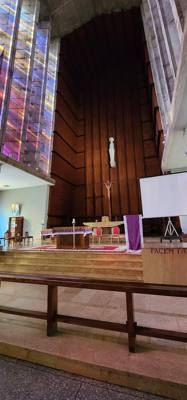 Catholic cathedral in Casablanca.