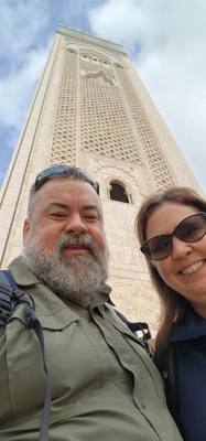Today we visited the Hassan 2 Mosque with Sadie and her family.  VERY large and ornate.  Love the architecture.  3rd lar