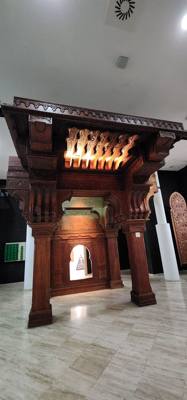 The museum was more about the architecture than anything else but so beautiful.  Very interesting how everything was cre