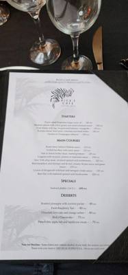 Seen the movie Casablanca?  Remember Rick's Cafe Americain?  Beautiful place.  Great meal.  Didn't get to experience the
