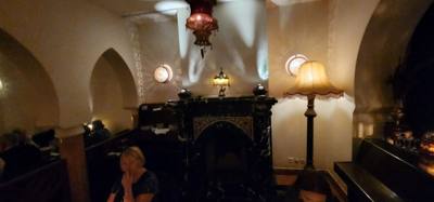 Seen the movie Casablanca?  Remember Rick's Cafe Americain?  Beautiful place.  Great meal.  Didn't get to experience the