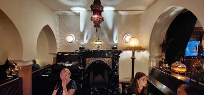 Seen the movie Casablanca?  Remember Rick's Cafe Americain?  Beautiful place.  Great meal.  Didn't get to experience the