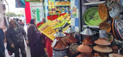 Another day full of Moroccan culture, colors, smells and quite a bit of laughter today.  Starting it was a visit to the 