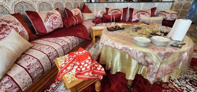 Another day full of Moroccan culture, colors, smells and quite a bit of laughter today.  Starting it was a visit to the 