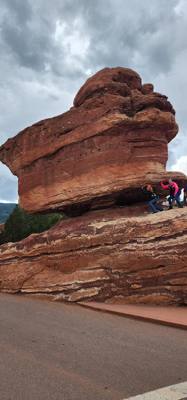 Hanging with some brothers/sisters at Garden of the Gods and Balanced Rock.