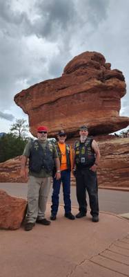 Hanging with some brothers/sisters at Garden of the Gods and Balanced Rock.