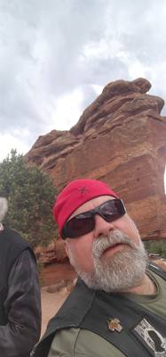 Hanging with some brothers/sisters at Garden of the Gods and Balanced Rock.
