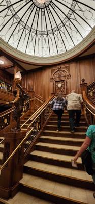 First stop in Branson today was the Titanic Museum.  Not bad but not as big of a production as the one in Belfast.  Good